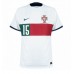 Portugal Rafael Leao #15 Borta Kläder VM 2022 Kortärmad